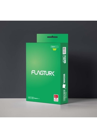 Türk Bayrağı Raşel Kumaş 150 x 225 CM