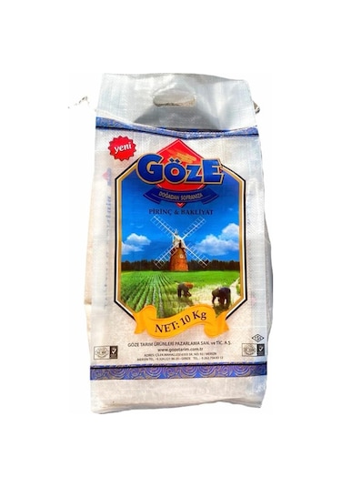 GÖZE Osmancık Pirinç 10 KG