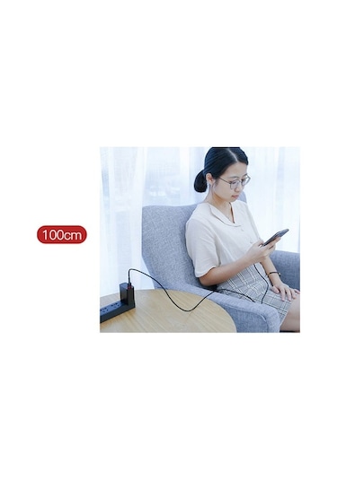 Baseus Cafule Micro Usb 1Metre 2.4A Hızlı Şarj Halat Usb Kablo (476269504)