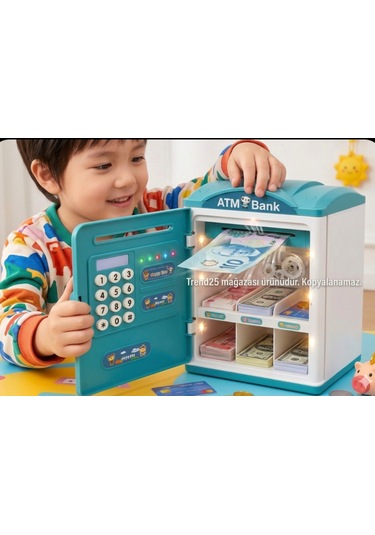 Toys Işıklı Tuşlu,sesli,parmakizi Görünümlü Paramatik