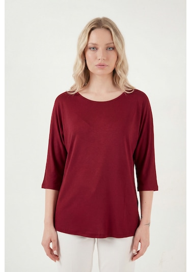 Lela Bayan Bluz 5861416y Bordo Bordo