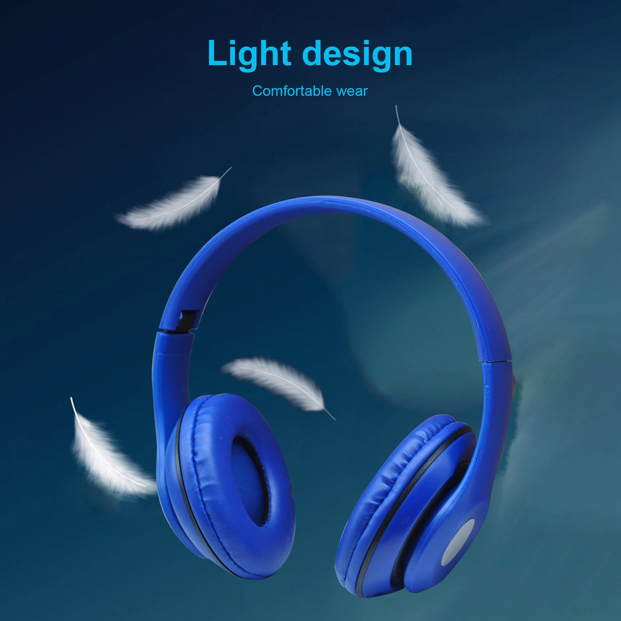 Moveevo Kablolu Kulaküstü Mikrofonlu Oyuncu Kulaklığı, 40mm Hoparlör, 3.5mm Giriş, Bilgisayar/telefon Uyumlu, Siyah