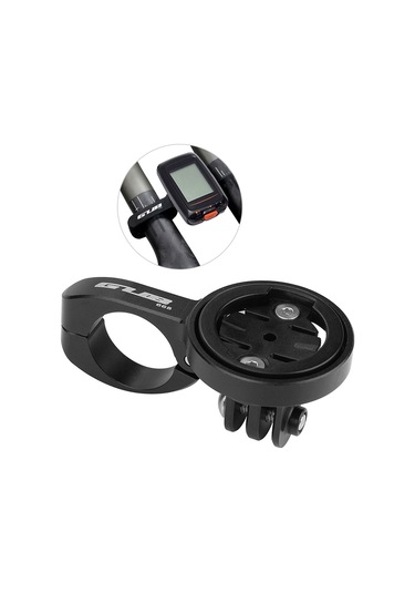 Gub-22.2mm Bisiklet Tt Gidon Bilgisayar Montaj İçin 4 Adaptörleri,y14264 Siyah