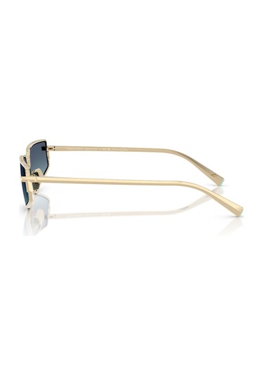 Tiffany Co. Tf 3113kb 62239s 60 Kadın Geometrik Gold Degrade Metal Güneş Gözlüğü Altın