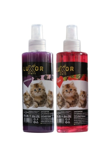 Luxor Kedi Parfümü Böğürtlen ve Çilek Aromalı 200 ml