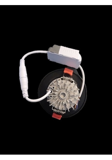 Luster 7w Spot Belinda Siyah Kasa 6500k