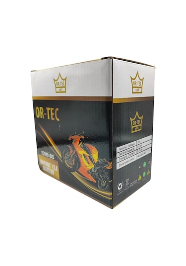 Ortec 12v 9ah 12n9-bs Motosiklet Aküsü