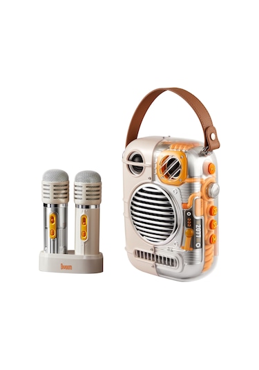 Divoom Spark Pro Çift Karaoke Mikrofonlu 80 W Bluetooth Hoparlör