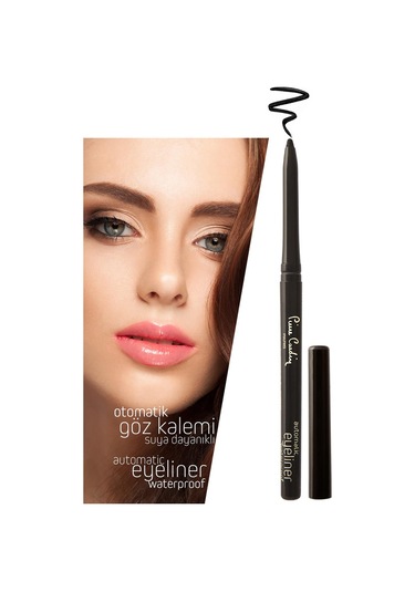 Pierre Cardin Eyeliner Automatic - Açılıp Kapanabilen Suya Dayanıklı Siyah Göz Kalemi