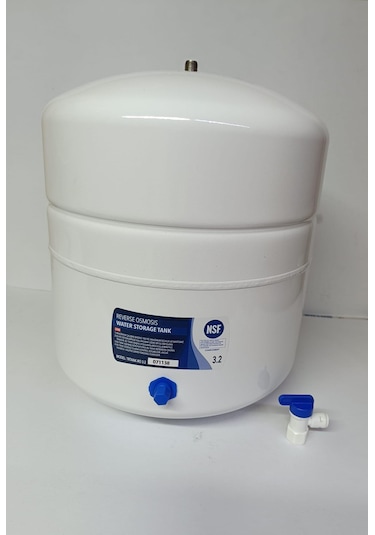 12 Litre - 3,2 Galon - Çelşk Su Arıtma Tankı-- Yüksek Basınçlı Ve Nsf Onaylı