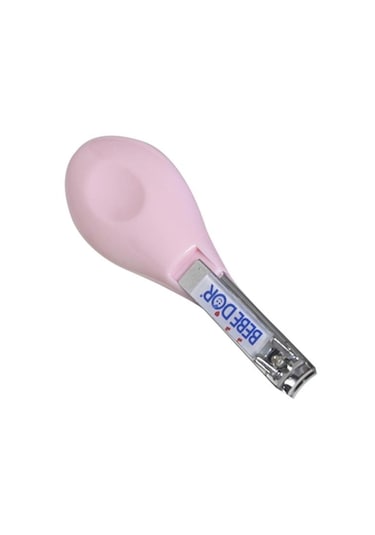 Bebedor Yuvarlak Uçlu Çıtçıt Makas Pembe
