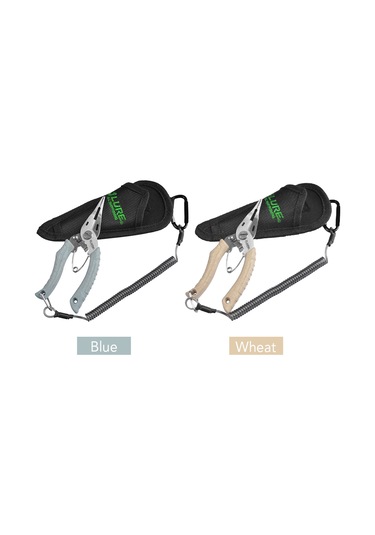 Ranyeek Çelik Micro Yem Pensi - 138mm Multifonksiyonlu Olta Aleti Buğday Rengi - Kılıf Ve Lanyard Dahil