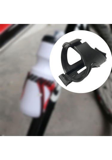 Suntek Bisiklet Su Şişesi Kafesi Açık Hava Sporları Kolay Siyah