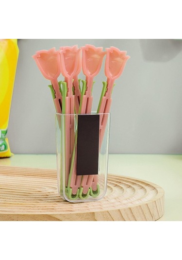 Suntek Ekmek Poşetleri, Atıştırmalık Poşetleri Pembe-gül Pembe Gül