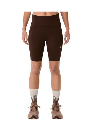 Asics Road Hıgh Waıst 8ın Sprınter Kadın Bordo Bisikletçi Taytı 2012c967-200 Bordo