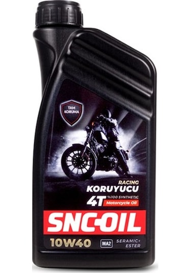 Snc Oil Koruyucu-Racing 4T 10W-40 1 L Motosiklet Yağı