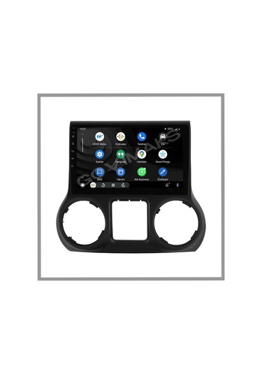 Govimaks Jeep Wrangler Uyumlu 2010-2018 8 Gb Ram 128 Gb Hafıza Androıd Multımedıa Teyp 9"