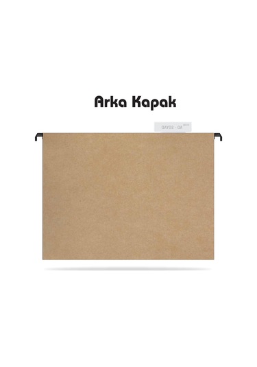 Tunakart Asd2003 Plastik Çubuklu Askılı Telli Dosya