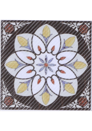 Hangfox 20 Adet Pvc Su Geçirmez Zemin Köşe Sticker - Dayanıklı Otomatik Yapışkan Salon Koruyucu Dekoratif Diagonal Yapişkan 8x8cm Diğer