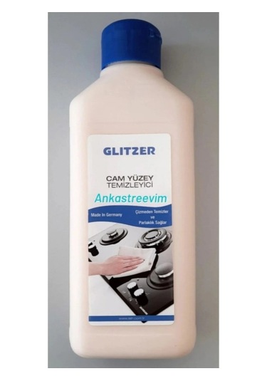 Glıtzer Seramik Cam Ocak Temizleyicisi 250ml Mutfak Ve Banyo Kireç Temizleyici 500ml Set Diğer