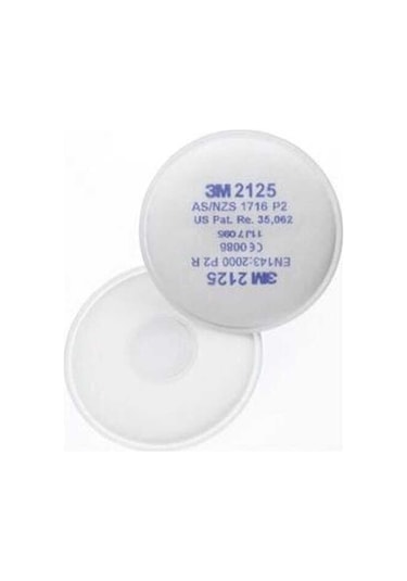 3M 2125 P2 Toz ve Duman Filtresi (1 Çift)