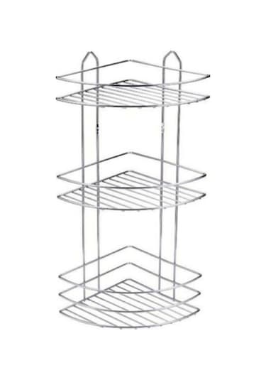 3 Katlı Krom Köşelik Süngerlik 4767 Çok Renkli