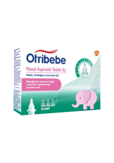 Otribebe Nazal Aspiratör Yedek Ucu (Yeni Ambalaj)