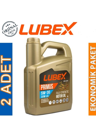 Lubex Primus Svw-La 5W-30 Motor Yağı 2 x 4 L