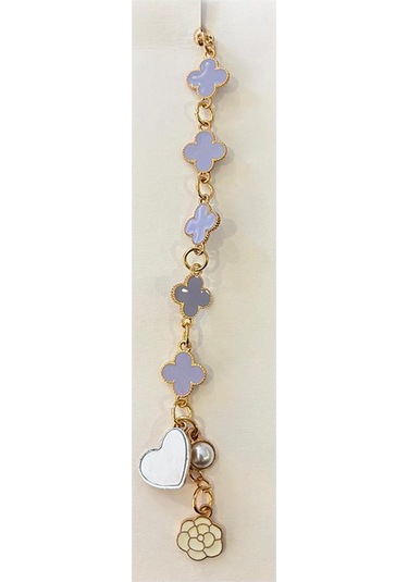 E2m Bileklik Ve Telefon Tutucu Yonca Lila Lila