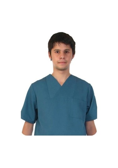 Doktor  Forması-Bay Havacı Mavi Cerrahi Nöbet Forma Takım