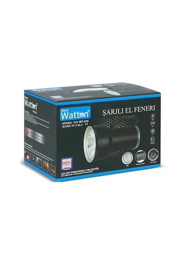 Gt Led Taşınabilir Güneş Solar Ledli Fener Wt-415