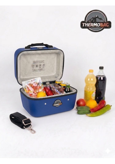 Thermobag 8lt Isı Yalıtımlı Soğutucu Termos Çanta Mavi