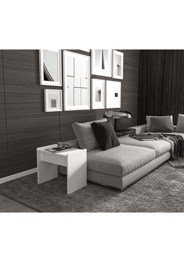 Solaris C Sehpa - Beyaz