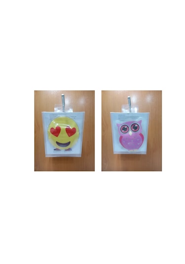 Emoji Pembe Baykuş Cep Sobası,el Isıtıcı,2 Adet Sıcak Su Torbası