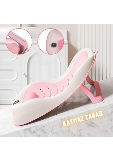 Yenidoğan Bebek Katlanabilir Termometreli Besleme Ve Yıkama Banyo Oturağı Alt Değiştirme Sehpası