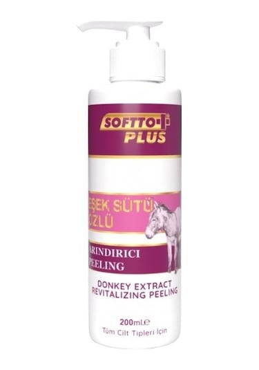 Softto Plus Eşek Sütlü Peeling 200 ml