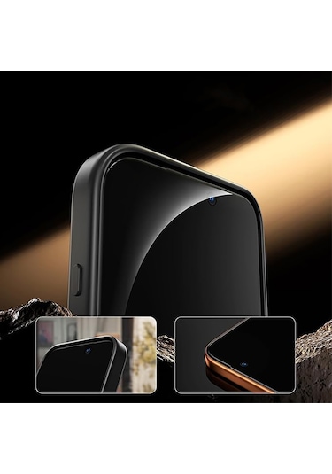 Apple Uyumlu iPhone 17 Pro Max Zore Etnaa Cam Ekran Koruyucu