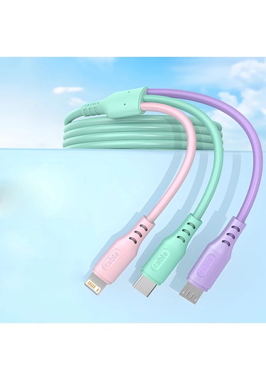 Android Typec Şarj Kablosu İçin 3 Metre Üç Bir Sıvı