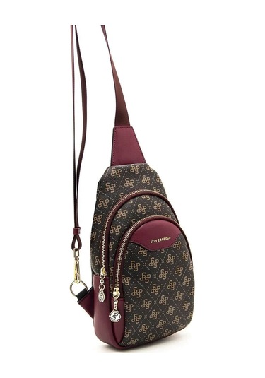 Silver Polo Kadın Bel Çanta 959 Bordo