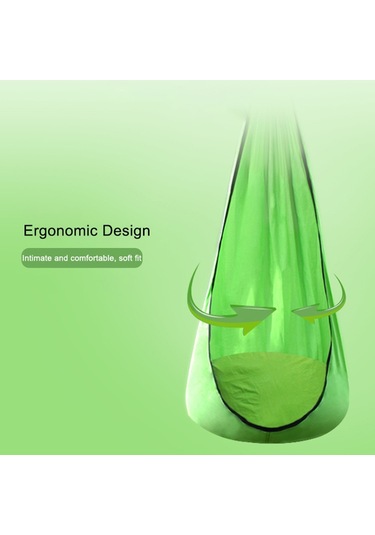 Yelangezu 140x70cm Bahçe Hamak Sandalye Yeşil