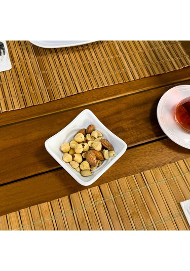 Alezy 522 Göreme Melamin Termostar Ürgüp Tekli Sosluk 8x8cm Beyaz