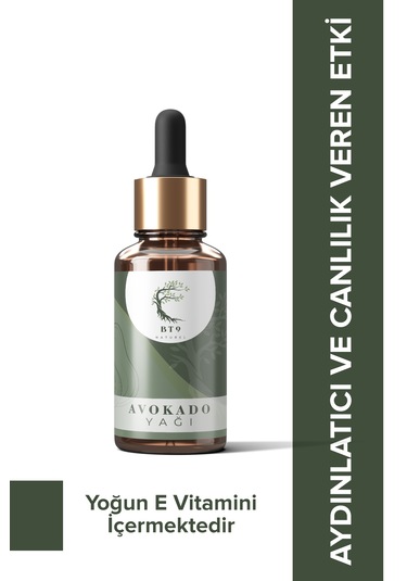 Avokado Yağı %100 Saf Ve Soğuk Sıkım