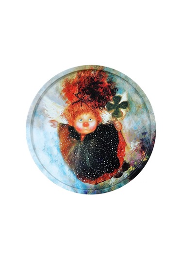 Gala 20 Cm Metal Dekoratif Tabak 181877511