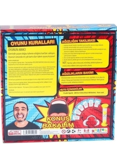 Konuş Bakalım Kutu Oyunu