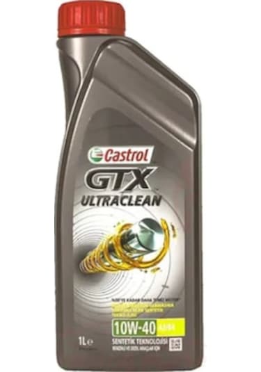 Castrol GTX Ultraclean 10W-40 A3/B4 Sentetik Motor Yağı 1 L