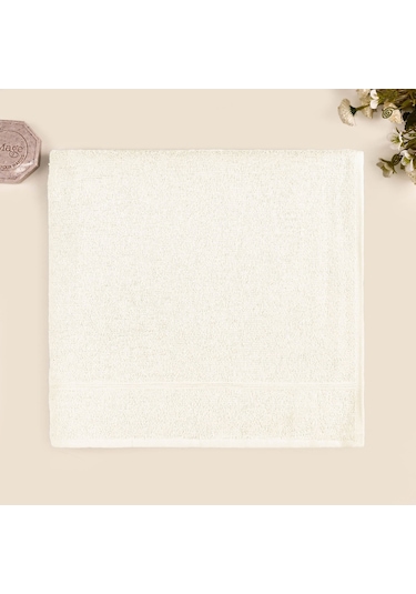 Mave Banyo Havlusu - Krem - 70x140 Cm Çok Renkli