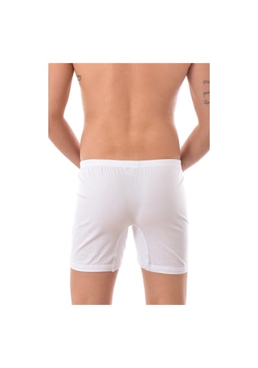Tutku TER0110 Erkek Paçalı Arjantin Külot Pamuk 6 Adet Beyaz