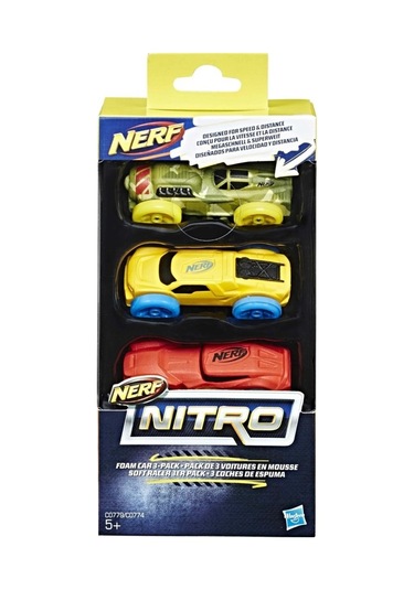 Nerf Nitro Yumuşak Araba 3Lü Paket C0779