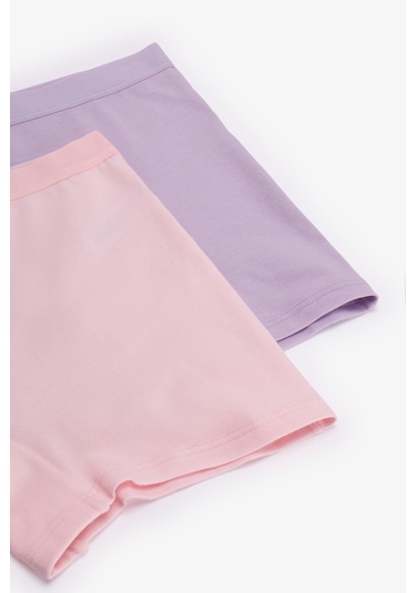 Penti Kız Çocuk Basic 2li Çok Renkli Uzun Boxer