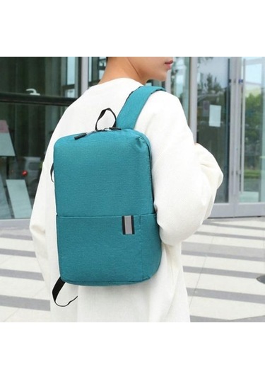 Mor Pratik Seyahat Sırt Çantası Yansıtıcı Bant Çok Fonksiyonlu Tutma Kitabı Mor